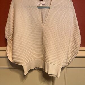 Karlie Women's V-Neck Sweater in Cream